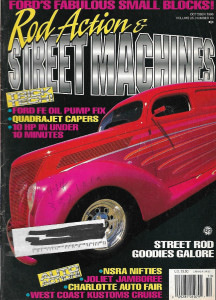 ROD ACTION & STREET MACHINES 1996 OCT - FORD FE OIL PUMP FIX, QUADRAJET, NSRA*